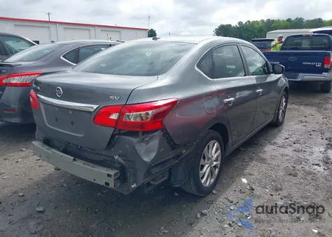 2017 Nissan Sentra Sv z USA, uszkodzony, nr VIN 3N1AB7AP7HY387301